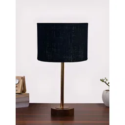Aura Black Metal Traditional Abstract Shaped Table Lamp-picture-32