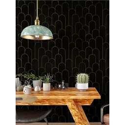 Aura Black Paper Wall Fashion image 4