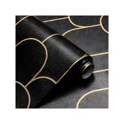 Aura Black Paper Wall Fashion image 1