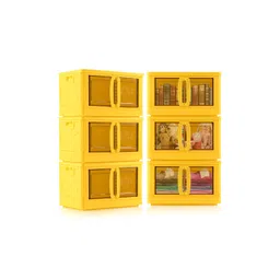 Aura Black Set of 6 Regular Drawer Organiser Organisers-picture-20