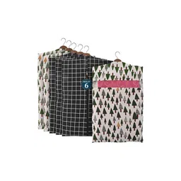 Aura Black Set of 6 Regular Multi-Utility Organisers-picture-28