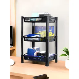 Aura Black storage rack Multi-Utility Organisers-picture-28