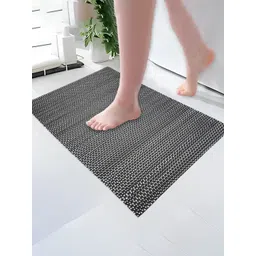 Aura Black Textured Anti-Skid BathRugs-picture-20