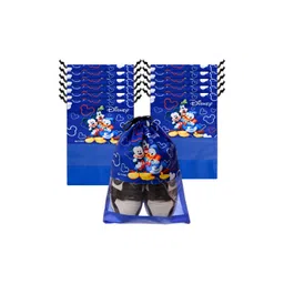 Aura Blue & Black 12 Pieces Shoes Organiser-picture-40