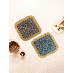 Aura Blue & Grey 2-Pcs Printed FloorMats-picture-28