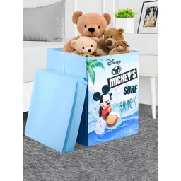 Aura Blue & White Disney Mickey Surf Multi-Utility Organisers With Lid-image-17