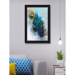 Aura Blue & White Paradise Parrot Wall Art-picture-17