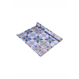 Aura Blue & Yellow Printed Shelf Liner Organiser-image-30