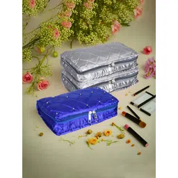 Aura Blue Set of 3 Regular Jewellery Organiser Organisers-picture-28