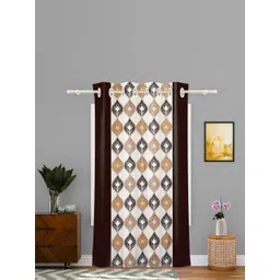 Aura Brown & Beige Geometric Door-picture-12