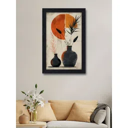 Aura Brown & Orange Earthbound Dreams Wall Art-picture-23