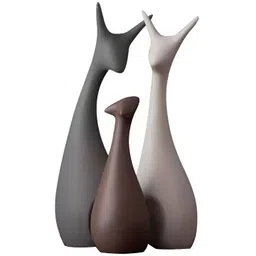 Aura Brown Birds and Animals Showpiece-picture-41