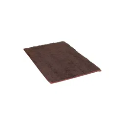 Aura Brown Microfiber Rectangular Anti-Skid Water Absorbent Bath Rug-picture-24