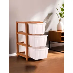 Aura Brown Set of 1 Regular Drawer Organiser Organisers-picture-15