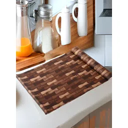 Aura Brown Set of 1 Water Resistant Shelf Liner Organisers-picture-39