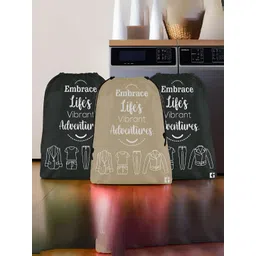 Aura Brown Set of 3 Water Resistant Multi-Utility Organisers-image-45