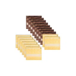 Aura Brown Set of 6 Regular Drawer Organiser Organisers-image-45