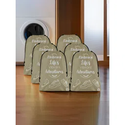 Aura Brown Set of 6 Water Resistant Multi-Utility Organisers-image-46