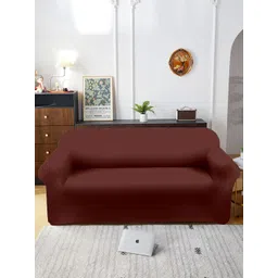 Aura Brown Three Seater Sofa Cover With Arms-picture-13