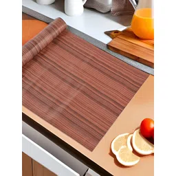 Aura Coffee Brown Set of 1 Water Resistant Shelf Liner Organisers-picture-17