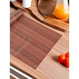 Aura Coffee Brown Set of 1 Water Resistant Shelf Liner Organisers-picture-20