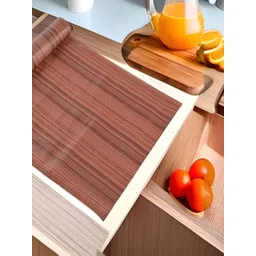 Aura Coffee Brown Set of 1 Water Resistant Shelf Liner Organisers-picture-12