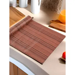 Aura Coffee Brown Set of 1 Water Resistant Shelf Liner Organisers image 1