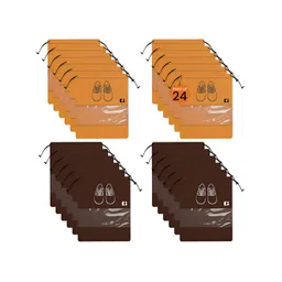 Aura Coffee Brown Set of 6 Regular Shoes Organiser Organisers-picture-25