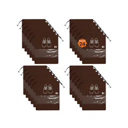 Aura Coffee Brown Set of 6 Regular Shoes Organiser Organisers-picture-26