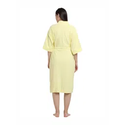 Aura Cotton Shawl-Collar Bath Robe-picture-38
