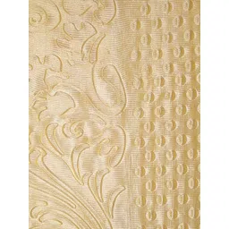 Aura Cream 2Pcs Ethnic Motifs Room Darkening Door Curtain image 3