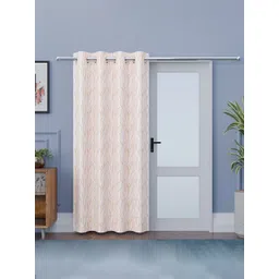 Aura Cream-Coloured & Gold-Toned Door Curtain-picture-18