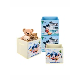 Aura Cream-Coloured & Sky Blue 4 Pieces Drawer Organisers-image-7