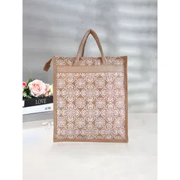 Aura Ethnic Motifs Printed Oversized Shopper Tote Bag-picture-19