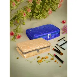 Aura Gold-Toned Set of 2 Regular Jewellery Organiser Organisers-picture-24