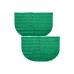 Aura Green 2 Pieces Wool Anti-Skid Doormats-picture-23