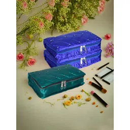 Aura Green Set of 3 Regular Jewellery Organiser Organisers-picture-10