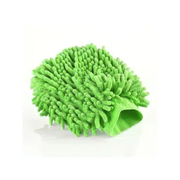 Aura Green Textured Super Absorbent 100 GSM Double Sided Cleaning Gloves-image-12