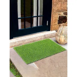 Aura Green Textured Waterproof Doormat-image-2