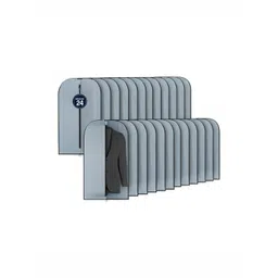 Aura Grey 24 Pieces Suit Organisers-picture-22