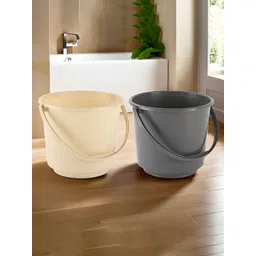 Aura Grey & Beige 2 Pieces Bucket - 5000 ml Each-picture-26