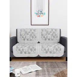 Aura Grey Cotton 4 Piece Sofa Cover-picture-38