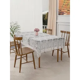 Aura Grey Printed 4-Seater Table Cover-picture-17