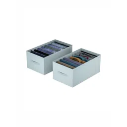 Aura Grey Set of 2 Regular Drawer Organiser Organisers-image-11