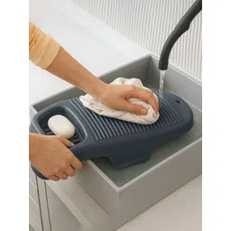 Aura Grey Solid Plastic Bath Accessories Set-picture-20