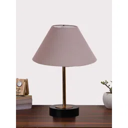 Aura Grey Textured Wood Contemporary Frusturical Shaped Table Lamp-picture-32