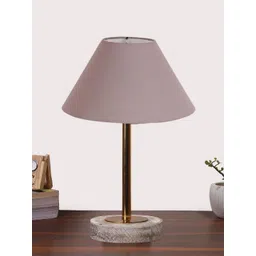 Aura Grey Wood Industrial Frusturical Shaped Table Lamp-picture-40