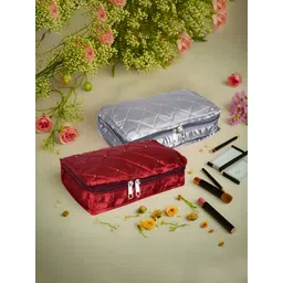 Aura Maroon Set of 2 Regular Jewellery Organiser Organisers-picture-36