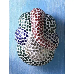 Aura Multicoloured & Multicoloured Glass Abstract Shaped Shaped Wall Lamp-picture-30