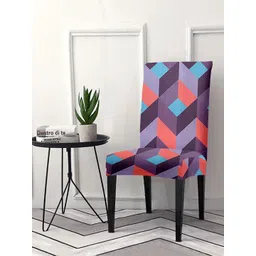 Aura Multicoloured Printed Chair Covers-picture-38